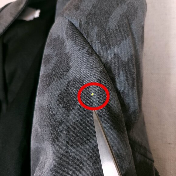 Crazy Train Gypsy Girl Blazer Womens Large Cheetah Print Western Rodeo FLAWS - Picture 13 of 15